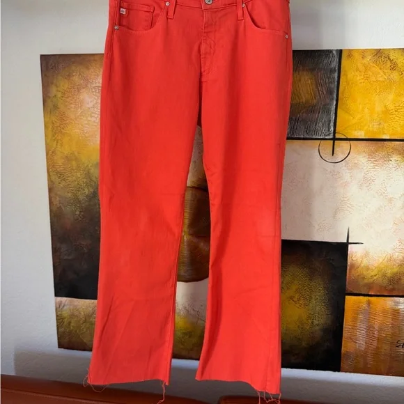 AG The Jodi Crop High Rise slim Flare Leg size 29 - Picture 4 of 11